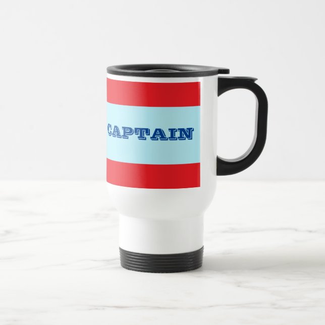 Captain's Travel MugW Mug (Right)