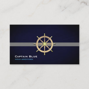Captains Wheel Business Card