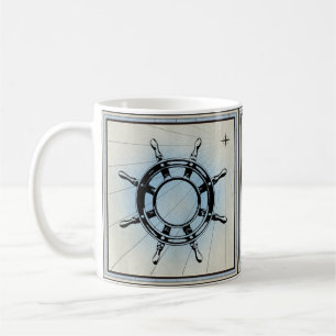 Captain's Wheel Coffee Mug