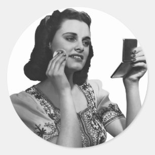 Caption It 28 Classic Round Sticker