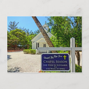 Captiva Florida Chapel By The Sea Postcard