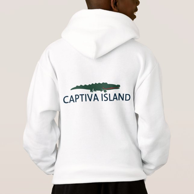 Captiva Island - Alligator. (Back)