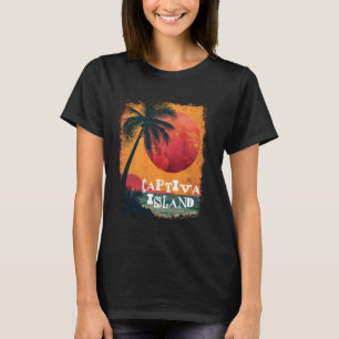 Captiva Island FL Florida Vintage Beach Sunset Vac T-Shirt