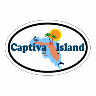 Captiva Island. Photo Sculpture Magnet