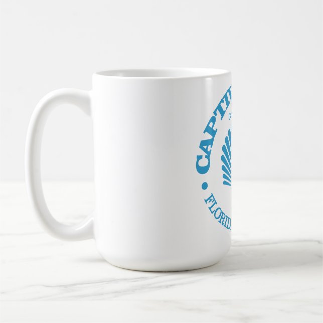 Captiva Island (seashell) Coffee Mug (Left)