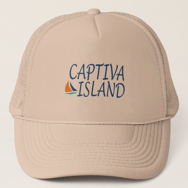 Captiva Island Trucker Hat (Front)