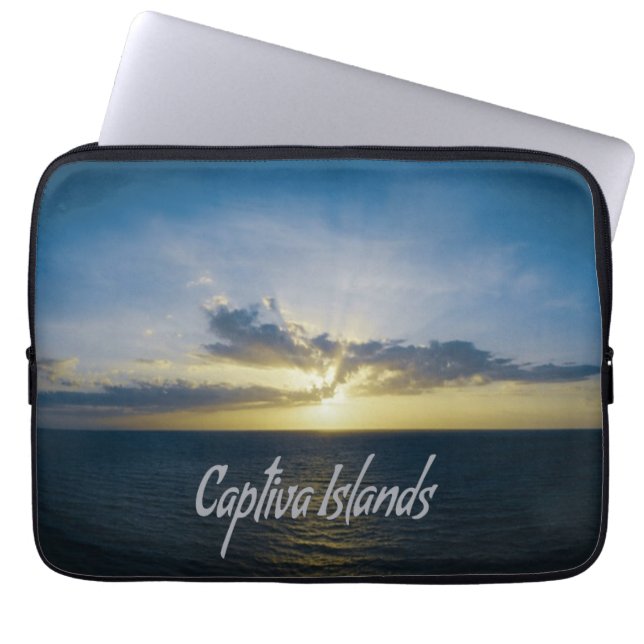 Captiva Islands Florida Laptop Sleeve (Front)