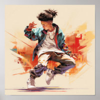 Captivating Chinese Hip-Hop Dance Poster: Explore