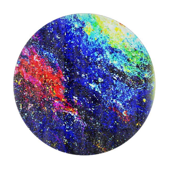 Captivating Colours of the Universe. Buy Now Cutting Board (Front)