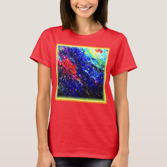 Captivating Colours of the Universe. Buy Now T-Shirt (Front)