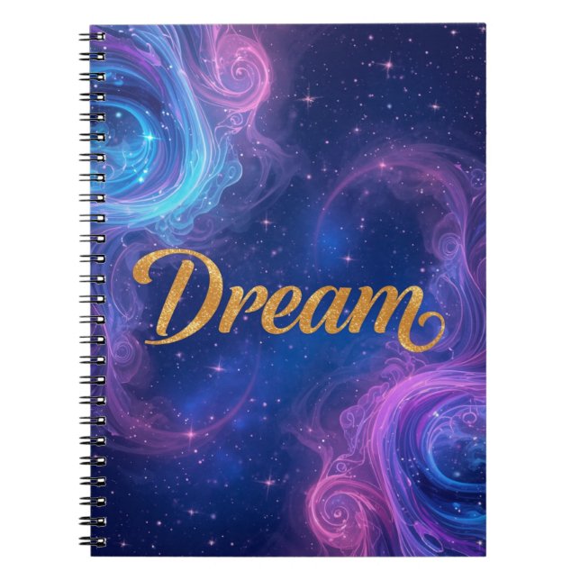 Captivating Dream Spiral Classic Notebook Journal (Front)