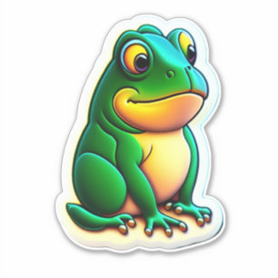 Captivating Frog Stickers to Brighten Your Day