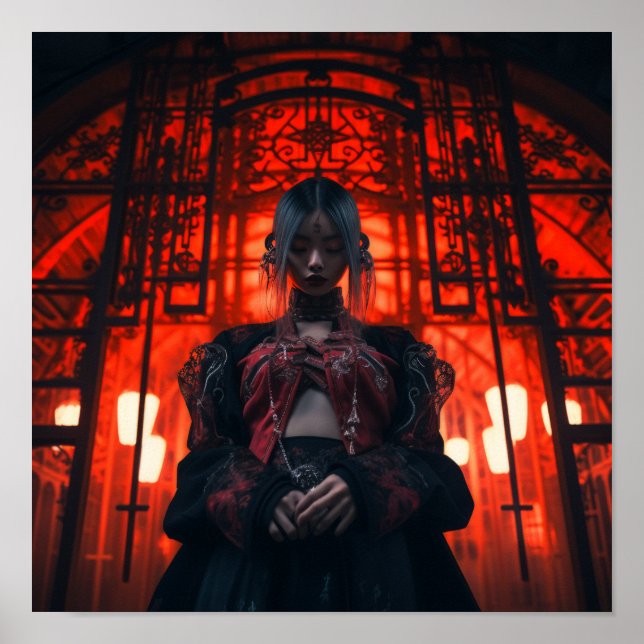  Captivating Japanese Girl  Poster (Front)