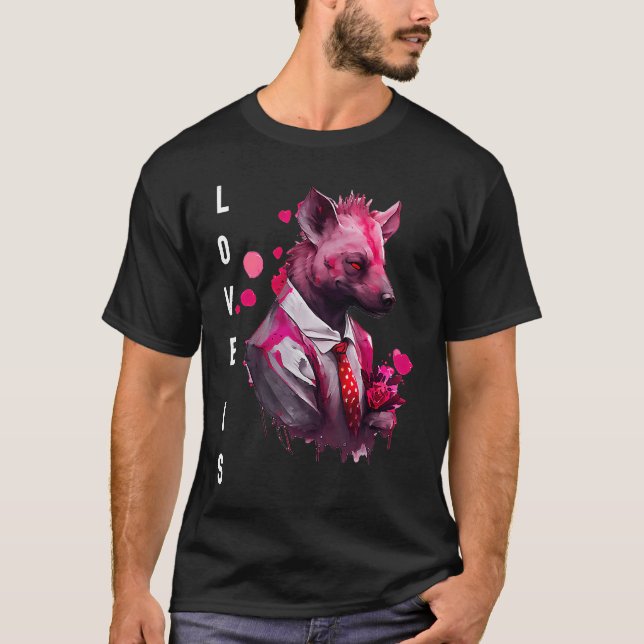 Captivating Love is With Heart Animal Valentine's  T-Shirt (Front)