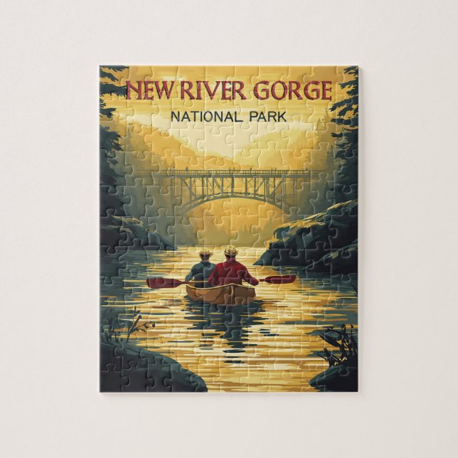 Captivating New River Gorge National Park Jigsaw Puzzle (Vertical)