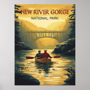 Captivating New River Gorge National Park Poster