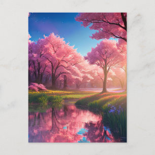 Captivating River's Charm Postcard