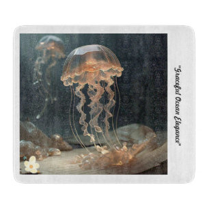 "Captivating Undersea Design" Cutting Board