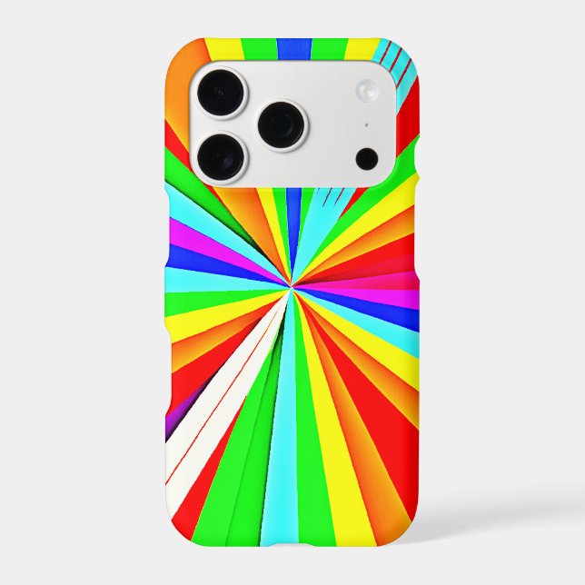Captivating Vibrant Hues Colourful Pattern (Back)