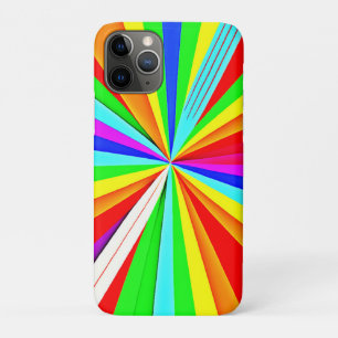 Captivating Vibrant Hues Colourful Pattern iPhone 11 Pro Case