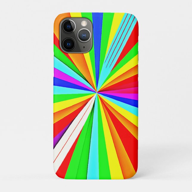 Captivating Vibrant Hues Colourful Pattern Case-Mate iPhone Case (Back)