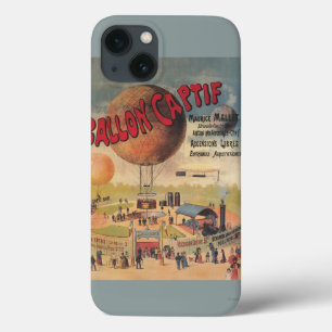 Captive Balloon Rides at a Exposition Poster iPhone 13 Case