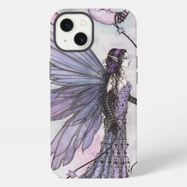 Captive Moon Fairy Fantasy Art iPhone Case (Back)