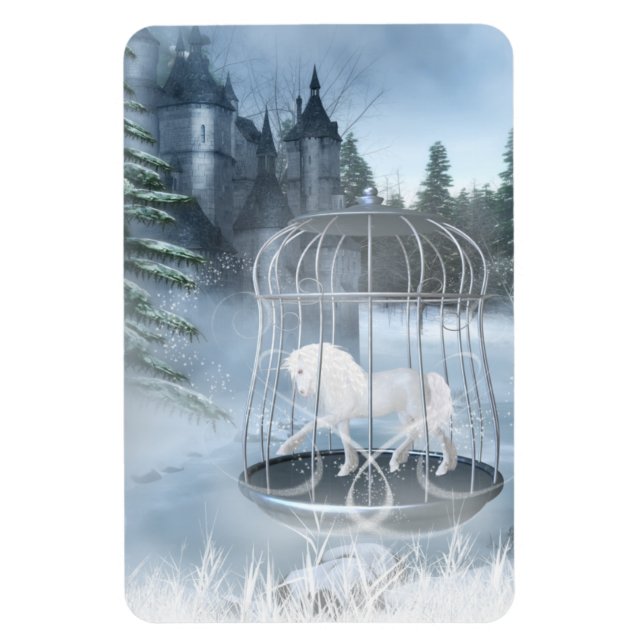 Captive Unicorn Premium Magnet (Vertical)