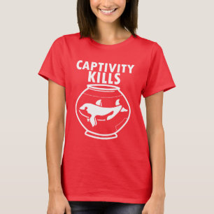Captivity Kills Save the Orcas T-Shirt