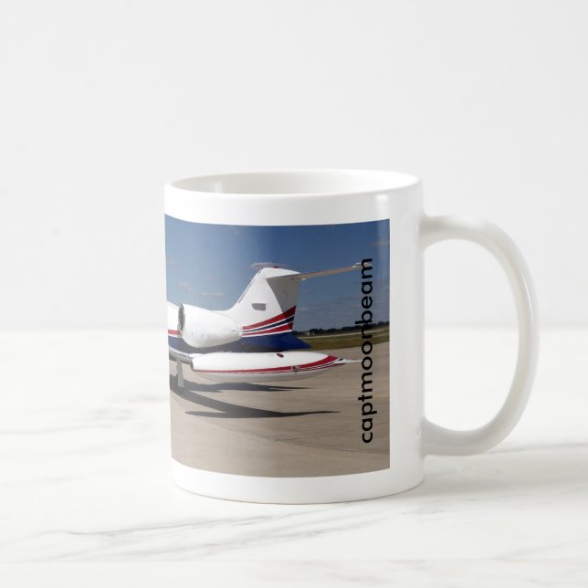 CAPTMOONBEAM Learjet 35A Coffee Mug (Right)