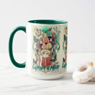 Capture a Muse-Book Cover Mug-Yvonne Heidt Mug
