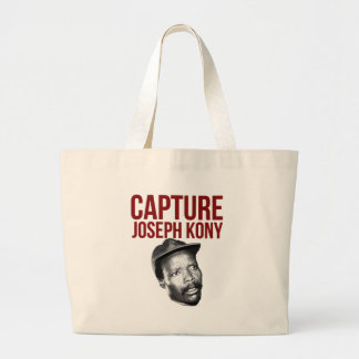 Capture Kony - T-Shirts, Cases, Hats and Buttons Large Tote Bag
