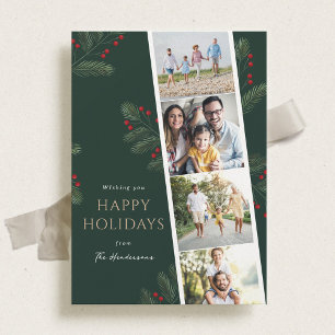 Capture Love Multi Photo Holiday Card
