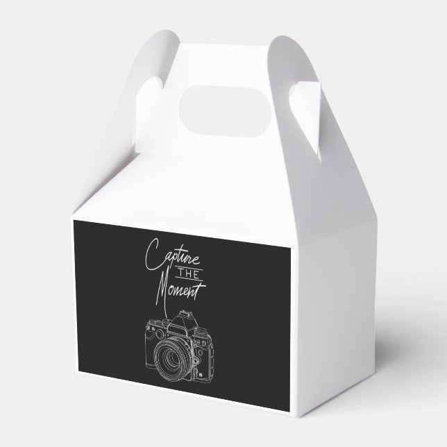 Capture Moment Camera Photography Photographer Favour Box (Front Side)