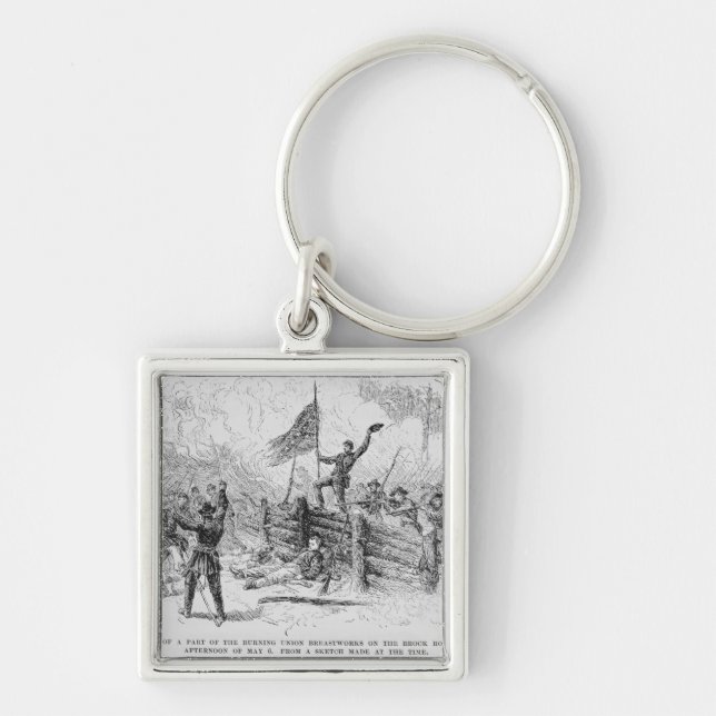 Capture of a part of the burning union key ring (Front)
