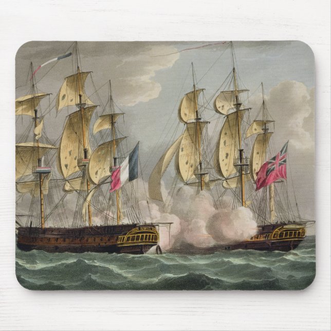 Capture of L'Immortalite, October 20th 1798, from Mouse Mat (Front)