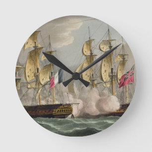 Capture of L'Immortalite, October 20th 1798, from Round Clock
