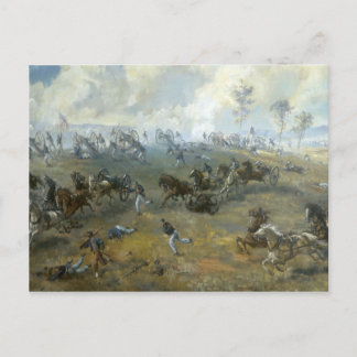 Capture of Rickett's Battery - 1964 Postcard