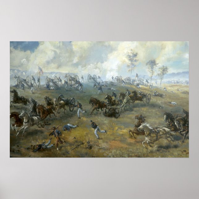 Capture of Rickett's Battery - 1964 Poster (Front)