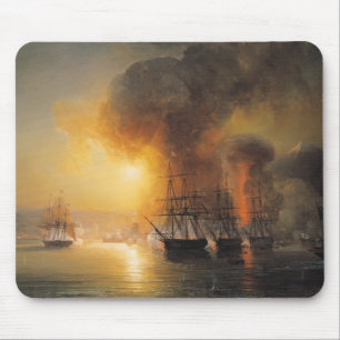 Capture of the Fort of Saint-Jean-d'Ulloa Mouse Mat