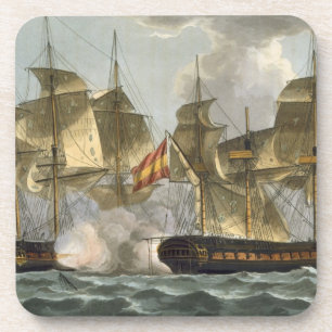 Capture of the Mahonesa, October 13th 1796, engrav Coaster