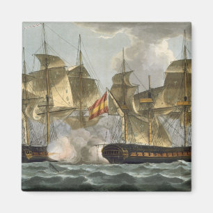 Capture of the Mahonesa, October 13th 1796, engrav Magnet