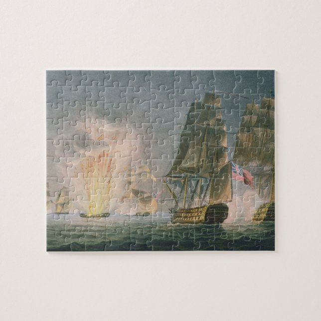 Capture of the Rivoli, 22nd February, 1812, engrav Jigsaw Puzzle (Horizontal)
