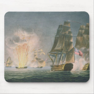 Capture of the Rivoli, 22nd February, 1812, engrav Mouse Mat