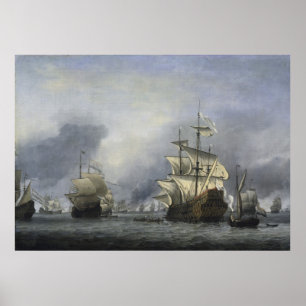 Capture of the 'Royal Prince' Poster