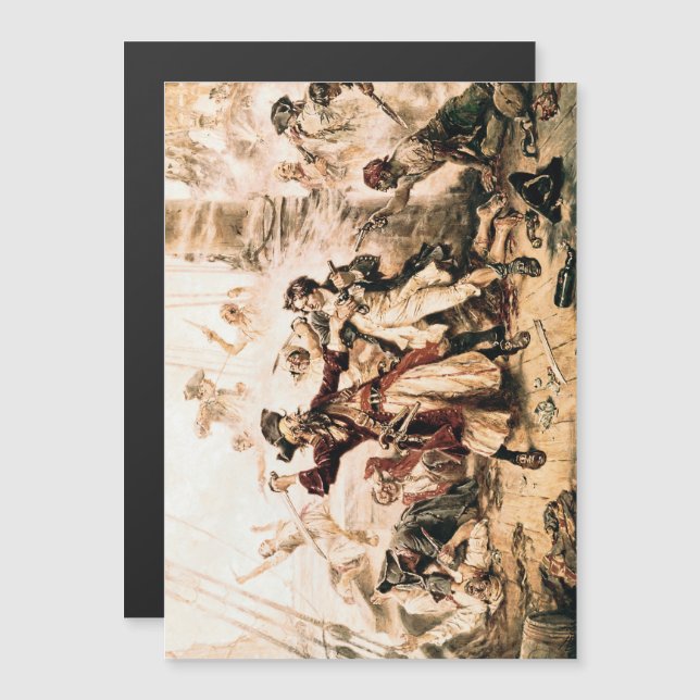 Capture, Pirate Blackbeard, Queen Anne's Revenge (Front/Back)