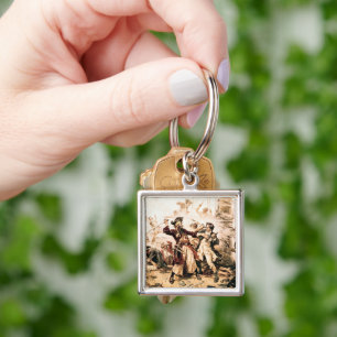 Capture, Pirate Blackbeard, Queen Anne's Revenge Key Ring
