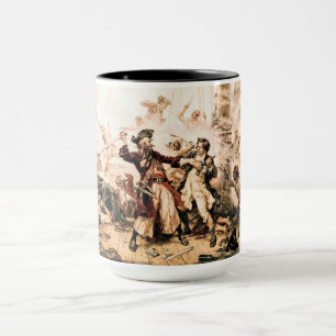 Capture, Pirate Blackbeard, Queen Anne's Revenge Mug