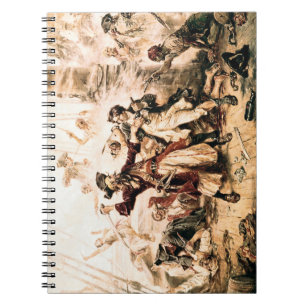 Capture, Pirate Blackbeard, Queen Anne's Revenge Notebook