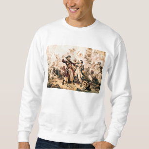 Capture, Pirate Blackbeard, Queen Anne's Revenge Sweatshirt